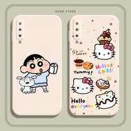 Samsung A7 2018 / A750 / A750F case with shin hello kitty doraemon print