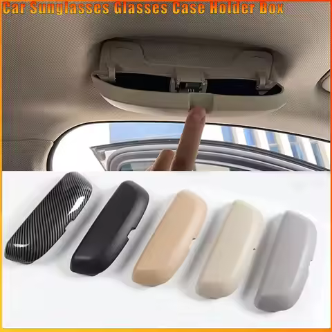 5 Styles Car Sunglasses Glasses Case Holder Box for Bmw F10 1-5 7 Series X1 X3 X4 X5 X6 F30 F15 F16 