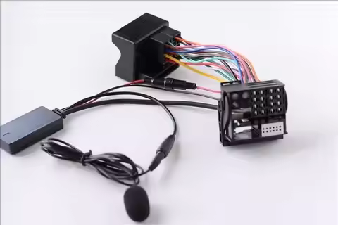 Car Music Adapter with Microphone AUX Bluetooth 5.0 for Audi A4 B7 TTs TT A8 R8