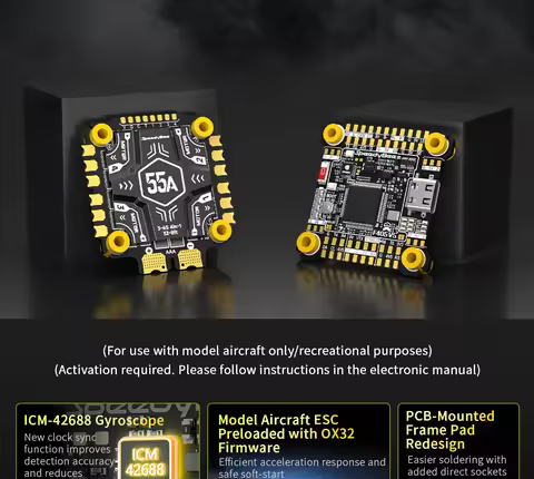 Speedybee F405 V5 55A Stack F405 V5 FC & OX32 4-in-1 55A ESC