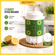 8L Patterned Water Dispenser Bucket hot and cold universal Water Jug,Hari Raya Water Jug