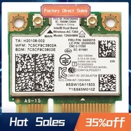 Notebook Built-in Wireless Card for  7260HMW 7260AC 867M Dual Band 5G Wireless Card BT4.0 for 04X609