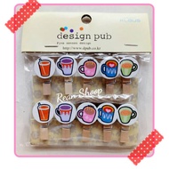 Wooden clip photo clip photo clip photo clip photo clip Wooden clip character glass cup