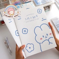 Study Calendar Planner Cute Pictures 365 days D-Day Plan 133x181x20mm-144 sheets (228 pages)