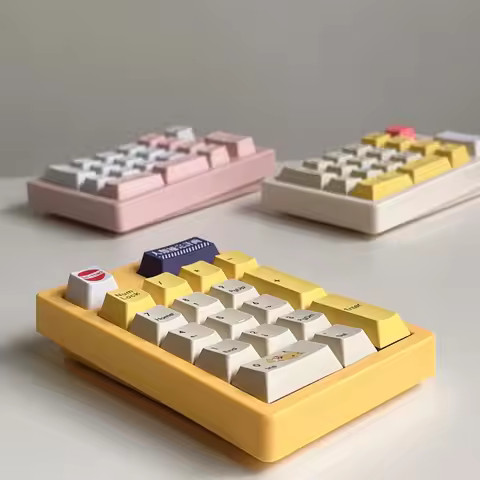 NT19 Numpad 19 20% Bluetooth 2.4G 3 Mode Gasket Mechanical Keyboard Kit Pcb Hot Swappable Switch Rgb