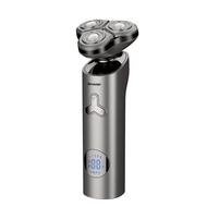 SHARP  Electric shaver เครื่องโกนหนวดไฟฟ้า  เครื่องโกนหนวดแบบล้างทำความสะอาดได้ระดับ XIP7 เครื่องโกนหนวดอัจฉริยะจอแสดงผล LED มีดโกนแหวนคู่