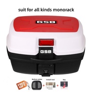 ♫Box GSB 47L Box Motor Kappa GSB Box lc135 Bakul Motor Motorcycle Box Storage Extra Trunk Waterproof