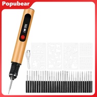 Popubear Multi-function Rotary Tool Wood Carving Rotary Tool Cordless Rotary Tool with Usb-c Fast Ch