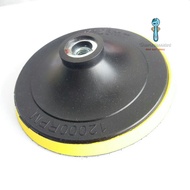 【125mm】5 Inchi Backing Pad for Abrasive Sand Sanding Paper Disc Polish | Grinder Yellow Polish