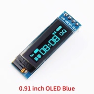 0.91 inch OLED Module White/Blue OLED 128X32 OLED LCD LED Display Module 0.91" IIC Communicate For A