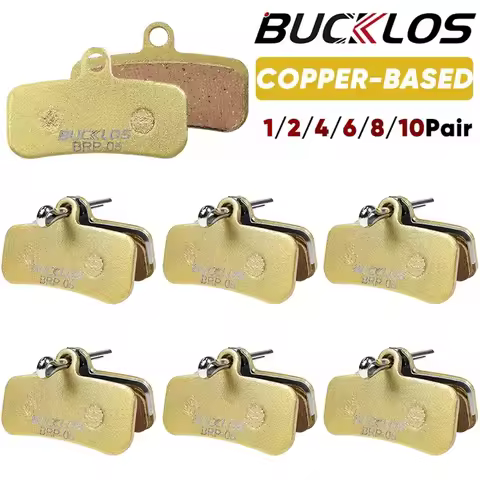 BUCKLOS MTB Disc Brake Pads for SHIMANO D02S Copper-Based Metal Hydraulic Brake Pad Mountain Bike Br