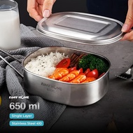TaffHOME Stainless Steel 410 Lunch Box 650ml HS410