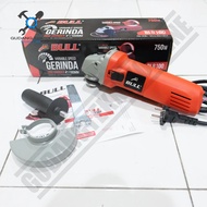 BULL BL 8100 / Mesin Gerinda Tangan 4" BULL BL8100 VS Variable Speed - Angle Grinder Bull 8100
