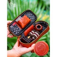 [Python Shadow Cigarette Case] Year of the Snake Limited EditionCangyo Handmade Heather Wood Sea Bub