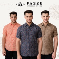 [Batik 9/11] Pazze Baju Batik Slim Fit Short Sleeve SS30460/480/481/482/483/484/485/486/507