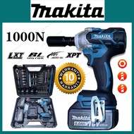 【10-year warranty Malaysia spot】Makita Impact wrench cordless electric wrench brushless wrench power