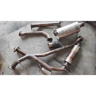 Max Racing Honda Jazz GK5 plug-n-play catback exhaust system