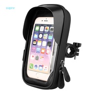 Mobile phone holder, bicycle waterproof mobile phone holder, motorcycle mobile phone holder, 360 rotatable bicycle handle bag, suitable for 4.5-6.4 inch smartphones with rain cov