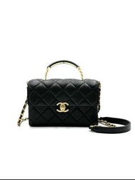 CHANEL 23S Carry me mini - 黑金