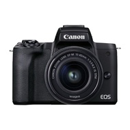 Canon EOS M50 Mark II with EF-M15-45 IS STM Kit - Black
