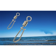 50pcs Snap Swivels Ball Bearing With Coastlock Swivels Rolling Sea Connector