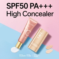 Ellen Ella Sunscreen SPF50+ Cream Foundation Stick Makeup Set For Face Skincare Waterproof Concealer