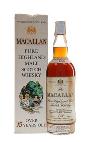 回收麥卡倫 15年 MACALLAN 15YO 1958 80 PROOF 威士忌 舊洋酒