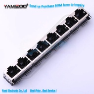 1pcs HC-RJ45-055A-8-7 Ethernet Connector RJ45 RJ11 8P/8C 8-link Semi-shielded Network Port