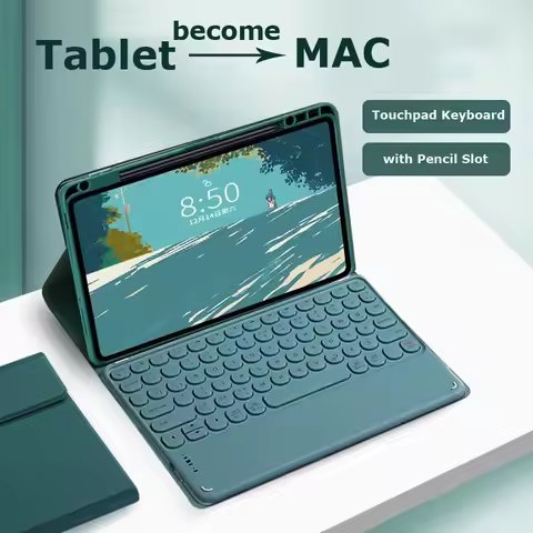 for Xiaomi Redmi Pad 2 11inch 2025 for Xiaomi Pad 7 7 Pro 11.2 Inch MiPad 6 5 Pro 11 Touchpad Keyboa