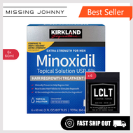 ON-HAND! Kirkland Minoxidil 5% Topical Solution USP, 6-Month Supply + 6 LCLT