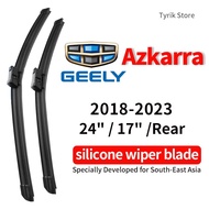 Geely Azkarra Wiper Blade Set Front Rear for 2018-2023 Azkarra SUV Car Back Window Wipers Windows Wi