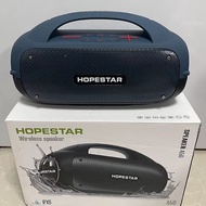 AHKLO Hopestar ลำโพง A60บลูทูธแบบพกพาPengeras Suara Bluetooth 100W Daya Tingluar Rangan Tahan Air Pu