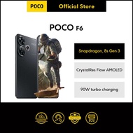 POCO F6 8+256G/12+512G powered by Snapdragon® 8s Gen 3 Global Version With 1-year Warranty