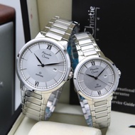 ALEXANDRE CHRISTIE AC 8537 SILVER SAPPHIRE COUPLE. ORIGINAL