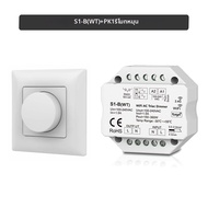 Tuya Smart Life WiFi AC Triac Dimmer Controller Push Switch 2.4G ลูกบิดหมุนไร้สาย Dimming ระยะไกลสํา