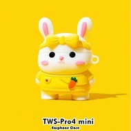 【Trend Front】For TWS-Pro4 mini Case Casing Soft Silicone Cool Cartoon Earphone Case Cover NO.3