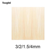 [Tooyful] Basswood Sheet Plywood Sheet,DIY Versatile,for Crafts Unfinished Wood for Drawing Wood  En