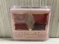 Canmake 完美色計眼影盤 古典紅寶石 14號 乾燥玫瑰色