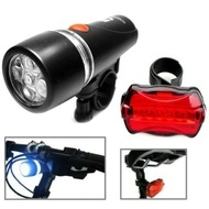 Wj-812 5 LED Bike Lights Front Rear / Bike Lights SET Front