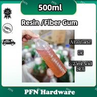 500ml + 25ml acid Fiber Gum Fibreglass Resin with Catalyst Fibreglass Chopped Strand Fiberglass DIY 