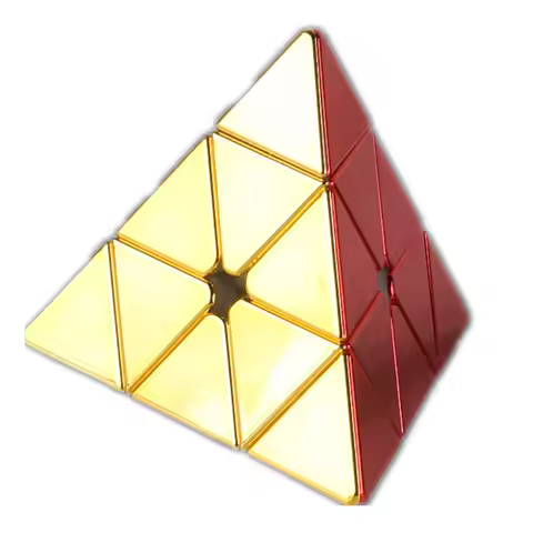 Shengshou Legend Pyramid Plating Magic Magnetic cube 3x3x3 Original sengso Cubo Magico Educational T