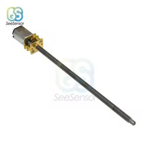 DC 3V/6V/12V N20 Mini Micro Metal Gear Motor DC Motors Shaft M4*100 15/30/60/100/150/200/300/400/500