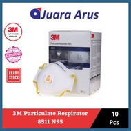 3M 8511 N95 Respirator With Valve (10Pcs/Box)