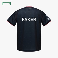 เสื้อยืดแขนสั้นฤดูร้อน GOALSTUDIO T1 2025 ฤดูกาลใหม่ League of Legends ชุดการแข่งขัน ผู้เล่น ID เสื้