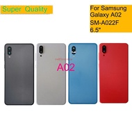 For Samsung Galaxy A02 A022 A022F SM-A022F Housing Back Cover Case Rear Battery Door Chassis Housing