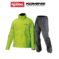 KOMINE Raincoat Set + Pants Model RK-543 STD Rain wear