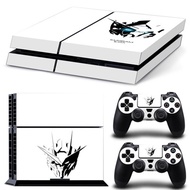 PlayStation 4 Stickers Gundam Exia Fashion PS4 Decal Cover (Console + Two Controllers)