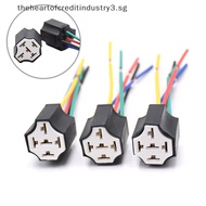 # new arrival # Ceramic Car relay holder,5 pins Auto relay socket 5 pin relay connector plug Ceramic Relay Holder Seat High Relay With Pins .