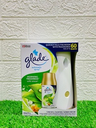 GLADE AUTOMATIC SPRAY SET 269ml/175g [1 SPRAY REFILL 2 AA BATTERY 1 AUTOMATIC SPRAY] [AIR FRESHENER]