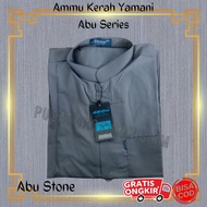 Koko Ammu Shirt Adult Yamani Collar/Short Collar Gray Stone!